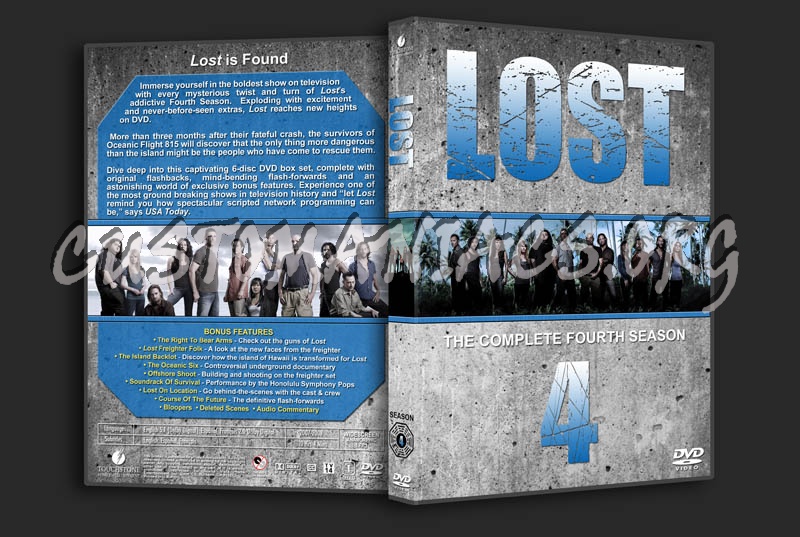 LOST - Season 1-6 dvd cover