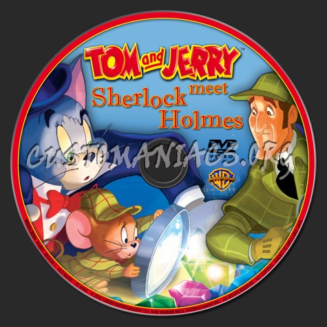 Tom & Jerry Meet Sherlock Holmes dvd label