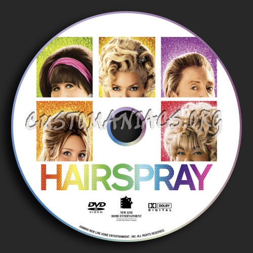 Hairspray dvd label