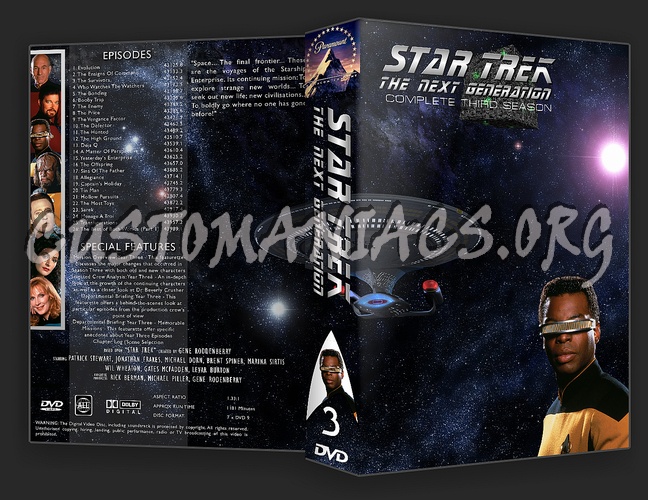 Star Trek The Next Generation Complete Series 1-7 dvd cover