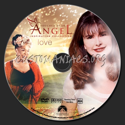 Touched By an Angel Inspiration Collection - Love dvd label