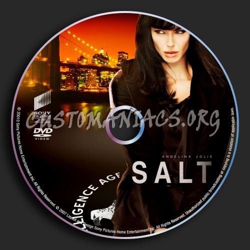 Salt dvd label