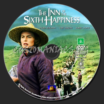 The Inn Of The Sixth Happiness dvd label