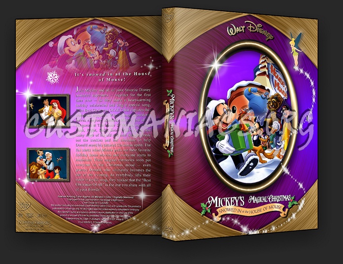 Mickeys Magical Christmas snowed in at the house of mouse dvd cover
