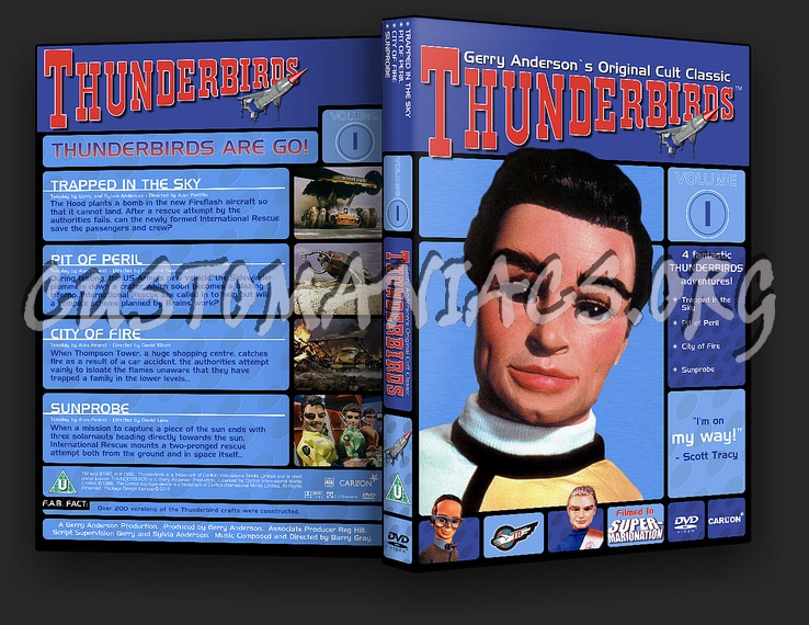Thunderbirds - The Complete Series and Movies dvd cover