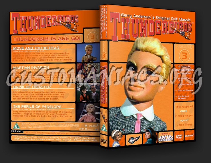 Thunderbirds - The Complete Series and Movies dvd cover