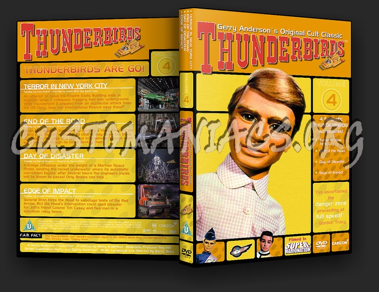 Thunderbirds - The Complete Series and Movies dvd cover