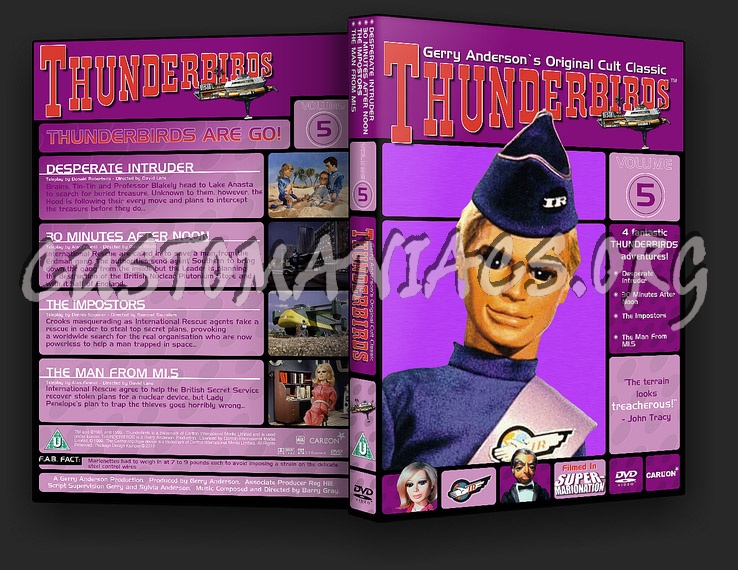 Thunderbirds - The Complete Series and Movies dvd cover