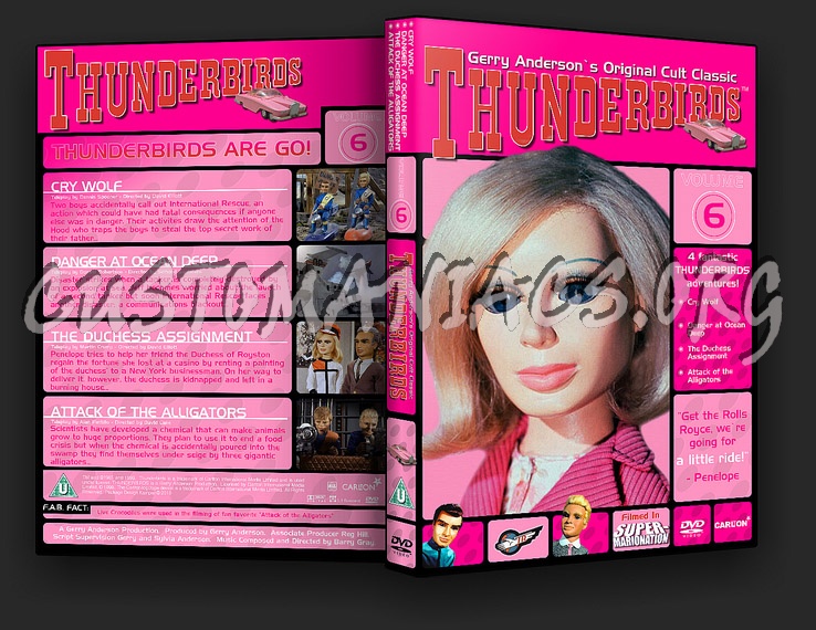 Thunderbirds - The Complete Series and Movies dvd cover