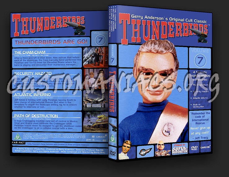 Thunderbirds - The Complete Series and Movies dvd cover