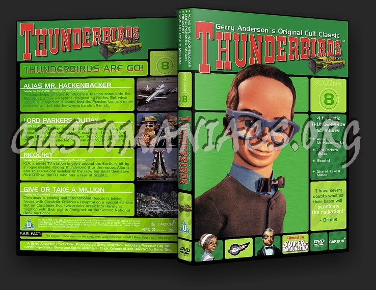 Thunderbirds - The Complete Series and Movies dvd cover