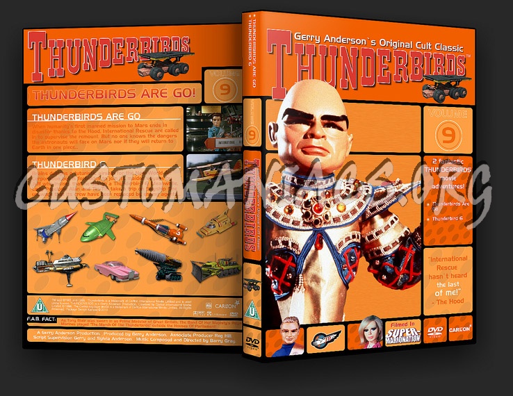 Thunderbirds - The Complete Series and Movies dvd cover