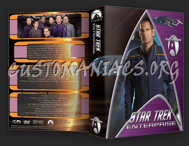 Complete Star Trek Enterprise dvd cover