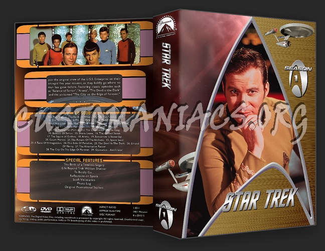 Complete Star Trek Original Series dvd cover