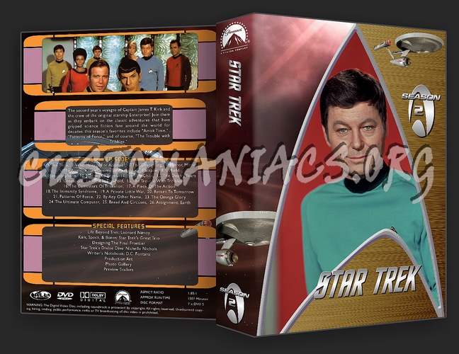 Complete Star Trek Original Series dvd cover
