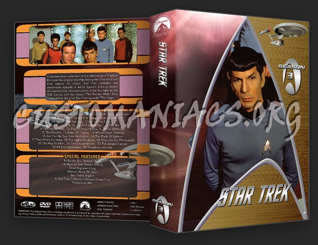 Complete Star Trek Original Series dvd cover