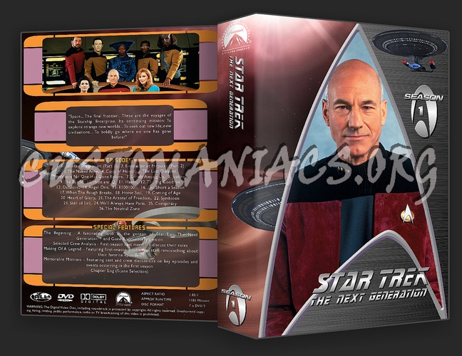Complete Star Trek Next Generation dvd cover