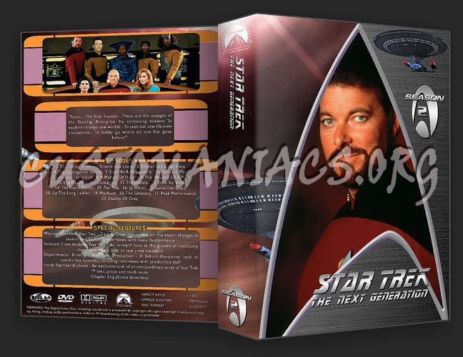 Complete Star Trek Next Generation dvd cover