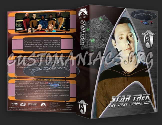 Complete Star Trek Next Generation dvd cover