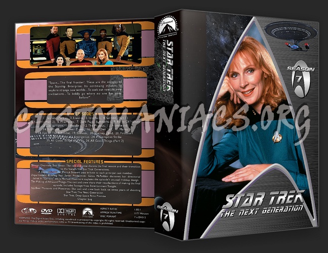 Complete Star Trek Next Generation dvd cover