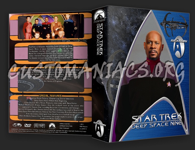 Complete Star Trek Deep Space Nine dvd cover