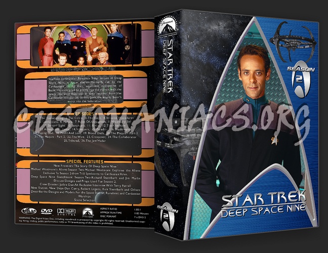 Complete Star Trek Deep Space Nine dvd cover