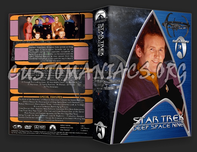 Complete Star Trek Deep Space Nine dvd cover