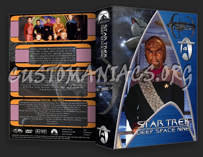 Complete Star Trek Deep Space Nine dvd cover