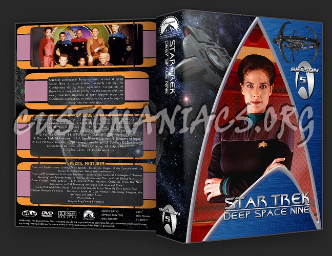 Complete Star Trek Deep Space Nine dvd cover
