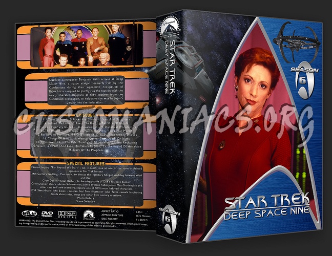 Complete Star Trek Deep Space Nine dvd cover