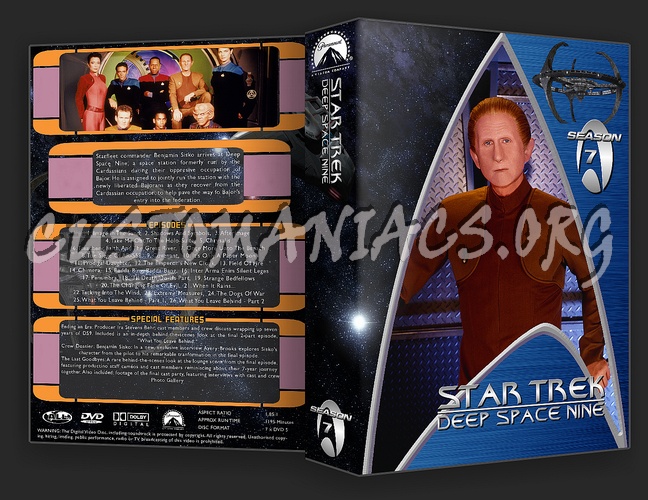 Complete Star Trek Deep Space Nine dvd cover