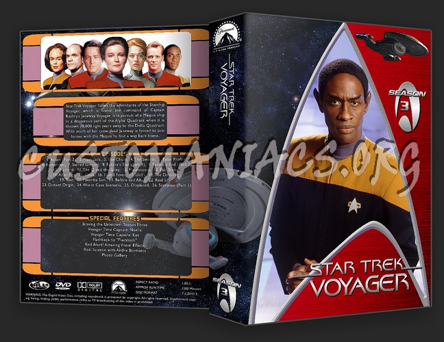 Complete Star Trek Voyager dvd cover