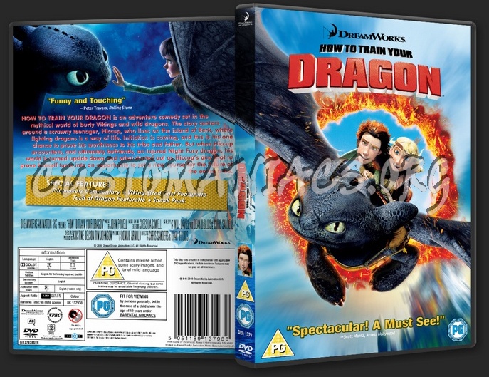 How To Train Your Dragon dvd cover