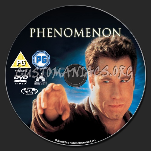 Phenomenon dvd label