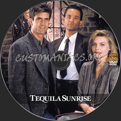 Tequila Sunrise dvd label