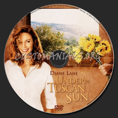 Under The Tuscan Sun dvd label