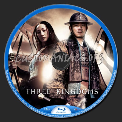 Three Kindgoms blu-ray label