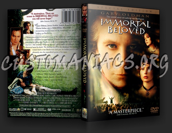 Immortal Beloved dvd cover