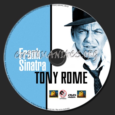Tony Rome dvd label