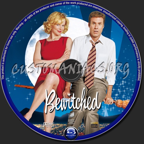 Bewitched blu-ray label