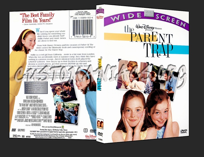 The Parent Trap dvd cover