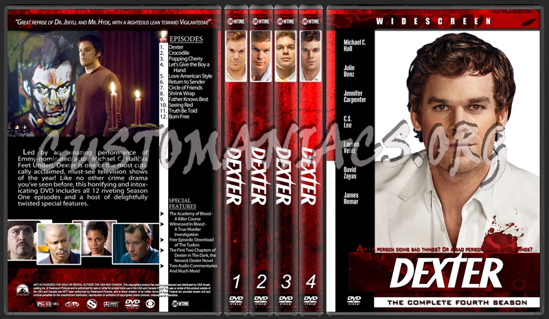 Dexter dvd cover