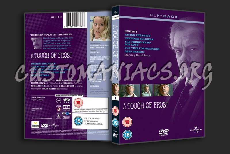 A Touch of Frost Series 4 dvd cover