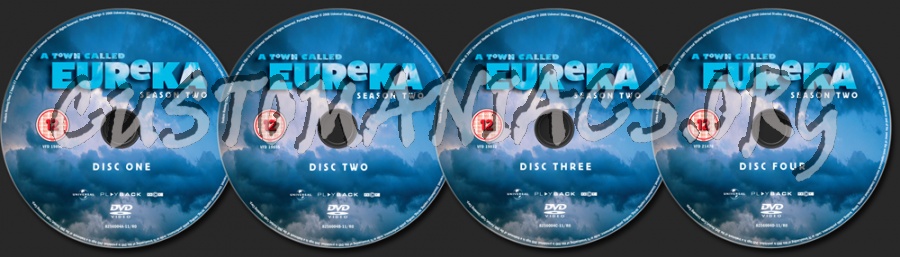 Eureka Season 2 dvd label