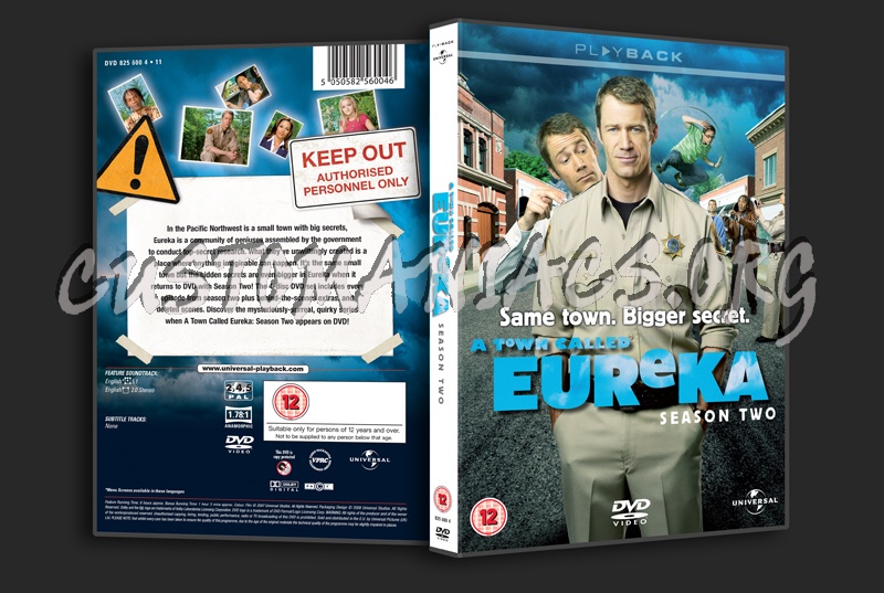 Eureka Season 2 dvd cover