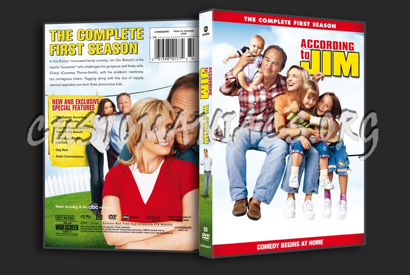 According to Jim Season 1 dvd cover