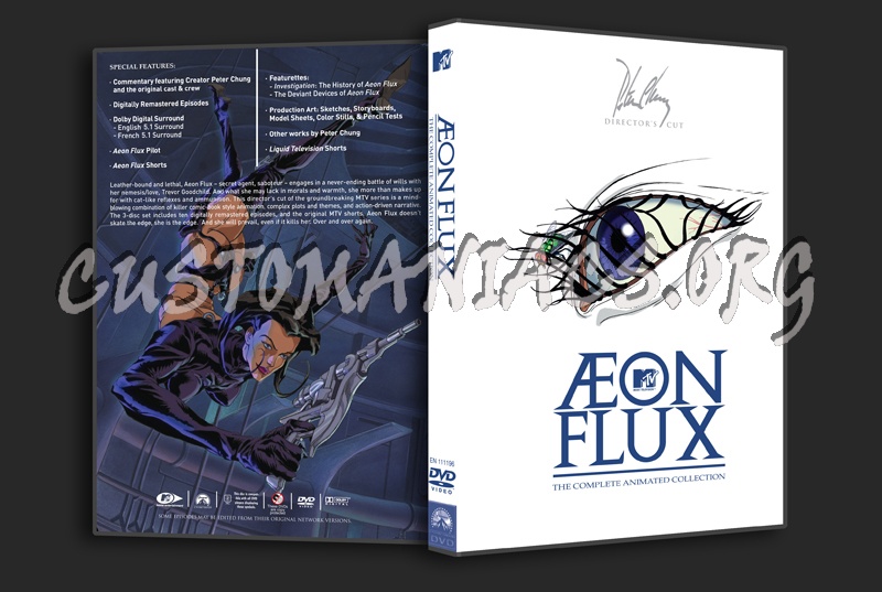 Aeon Flux The Animated Collection dvd cover