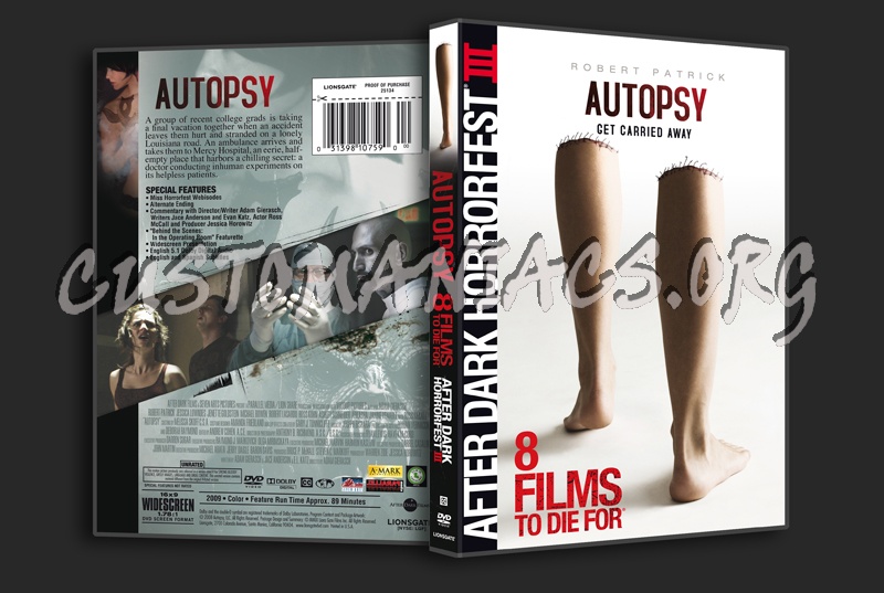 Autopsy dvd cover