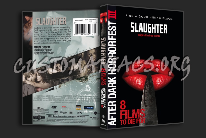 Slaughter dvd cover