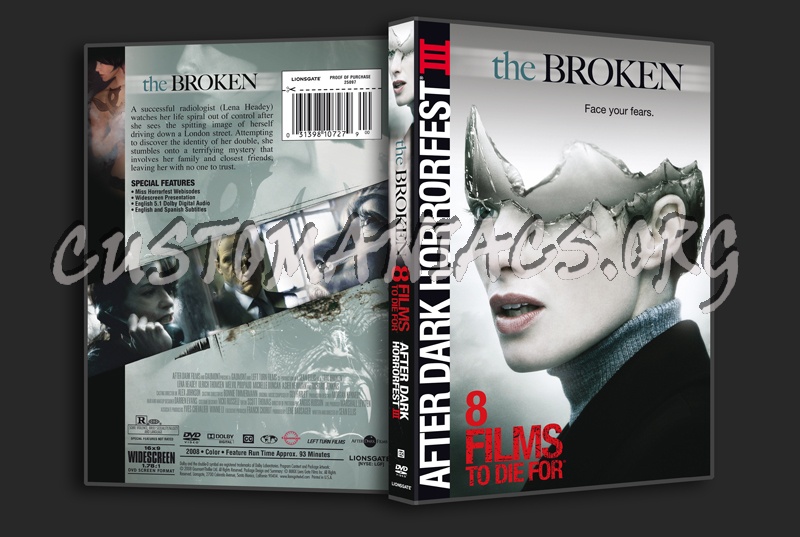 The Broken dvd cover